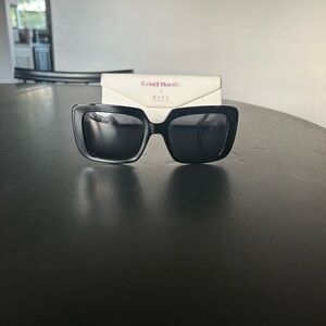 Diff Eyewear x Krista Horton Boujee Polarized Black Sunglasses